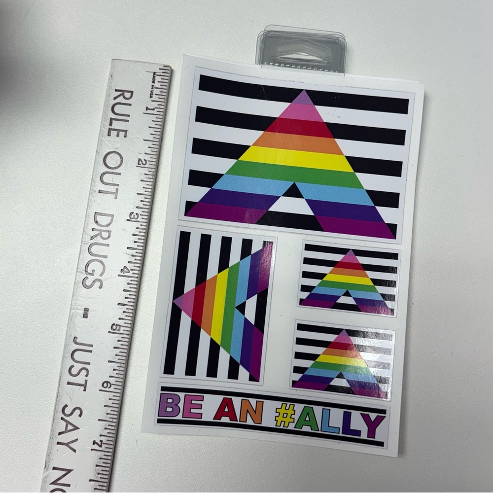 Rainbow Ally Sticker Set